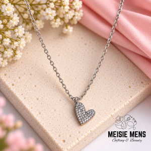 Forever Sparkle Heart Necklace