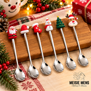 6pc Christmas Spoon