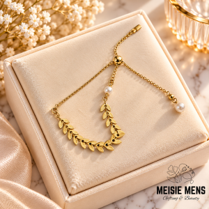 Golden Laurel Bracelet