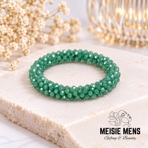Crystal Bead Bracelet - Ocean
