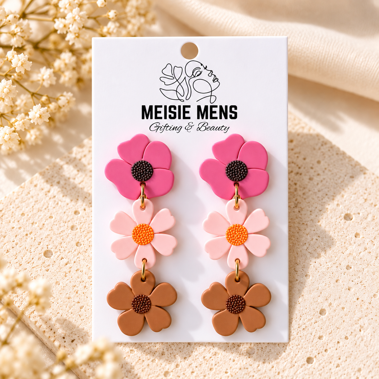 Blushing Bloom Earrings