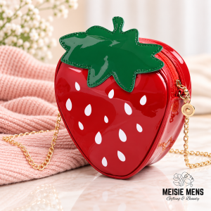 PVC Red Strawberry Handbag