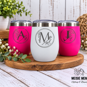 12oz Egg Shape Tumbler - Engraved