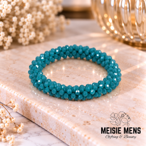 Crystal Bead Bracelet - Turquoise