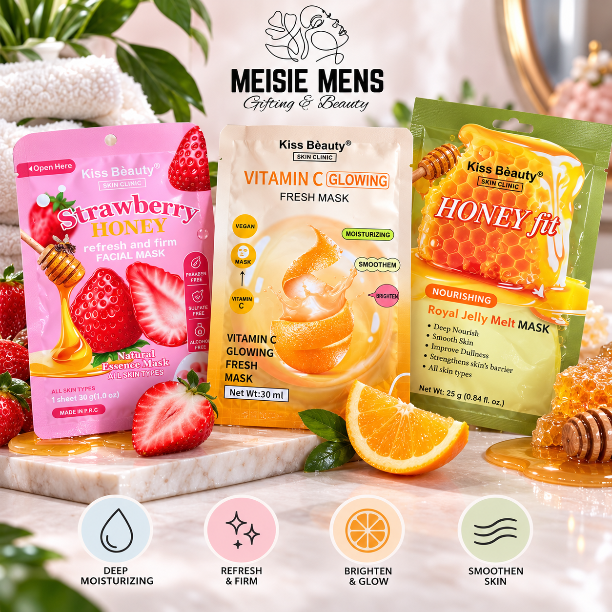 Kiss Beauty Face Masks