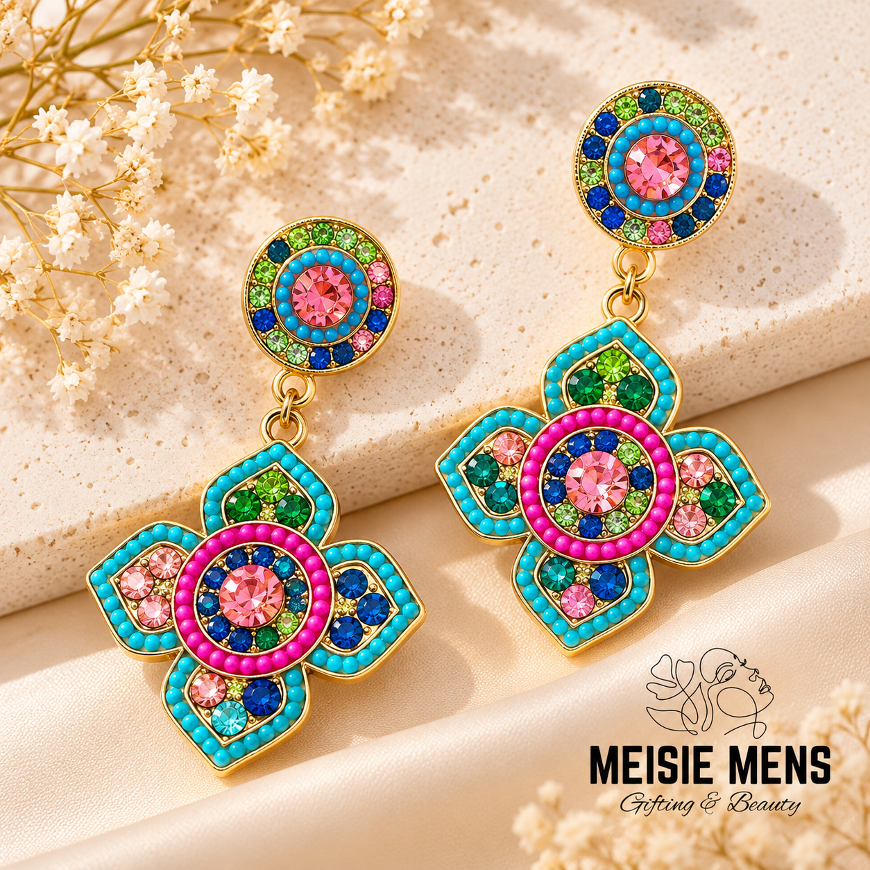 Kaleidoscope Bloom Earrings