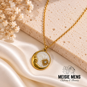 Gold Sol & Luna Necklace