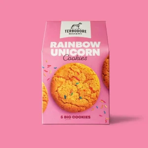 Rainbow Unicorn Cookies