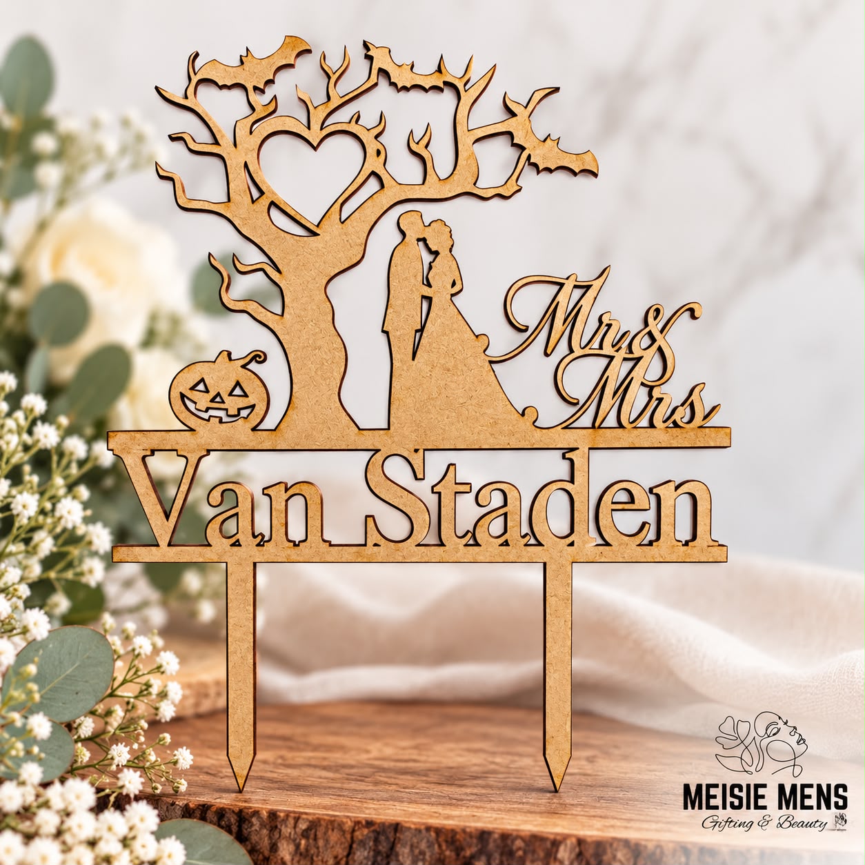 MDF Cake Topper